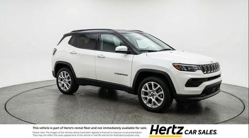 Bright White Clearcoat 2025 Jeep Compass Limited