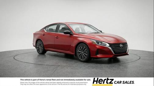 Scarlet Ember Tintcoat 2025 Nissan Altima SV FWD