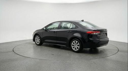 Midnight Black Metallic 2025 Toyota Corolla LE