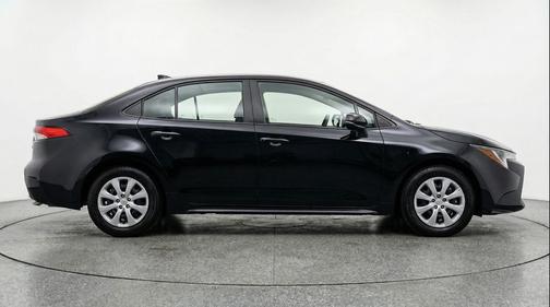 Midnight Black Metallic 2025 Toyota Corolla LE