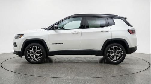 Bright White Clearcoat 2025 Jeep Compass Limited