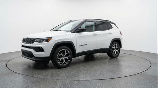 Bright White Clearcoat 2025 Jeep Compass Limited