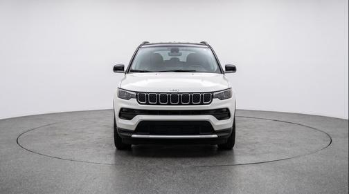 Bright White Clearcoat 2025 Jeep Compass Limited