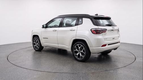Bright White Clearcoat 2025 Jeep Compass Limited