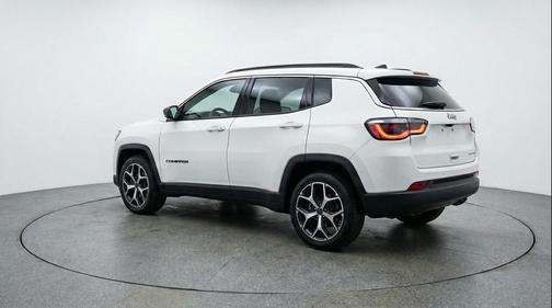 Bright White Clearcoat 2025 Jeep Compass Limited