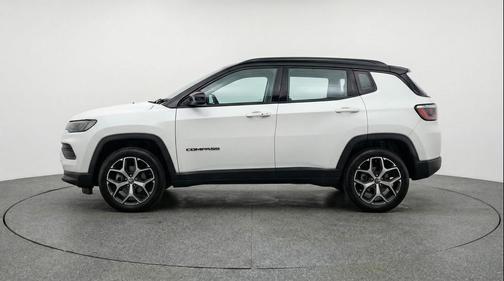 Bright White Clearcoat 2025 Jeep Compass Limited