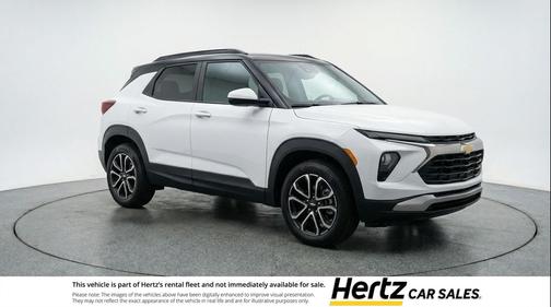 Summit White 2025 Chevrolet Trailblazer LT