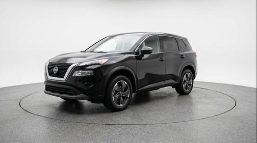 Super Black 2025 Nissan Rogue SV
