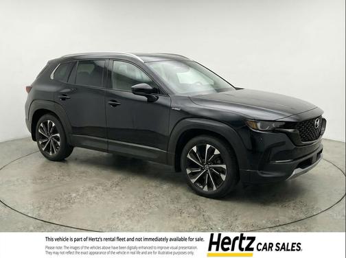 Jet Black Mica 2025 Mazda CX-50 Hybrid Premium Plus Package