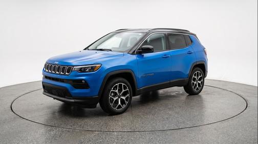 Hydro Blue Pearlcoat 2025 Jeep Compass Limited