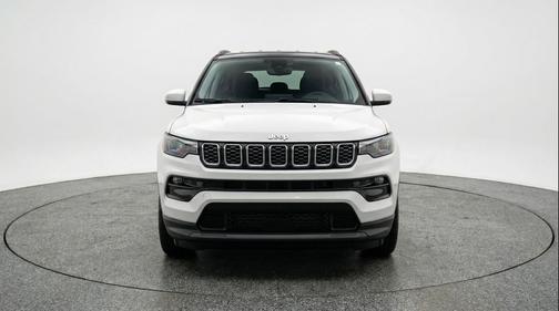 Bright White Clearcoat 2025 Jeep Compass Limited