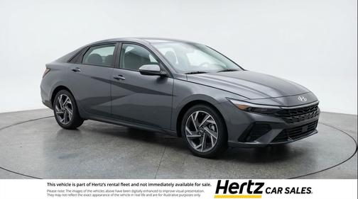 Ecotronic Gray 2025 Hyundai ELANTRA SEL