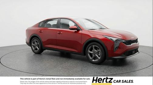 Currant Red 2025 Kia K4 LXS