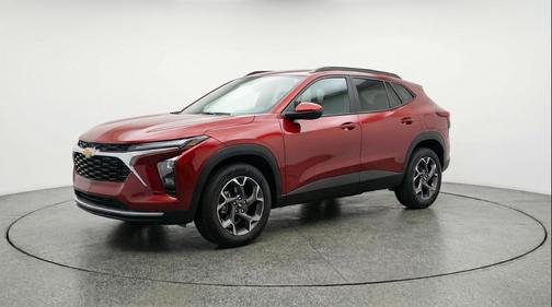 Crimson Metallic 2025 Chevrolet Trax LT