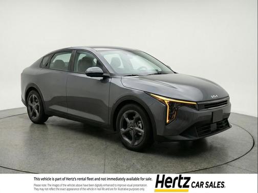 Interstellar Gray 2025 Kia K4 LXS