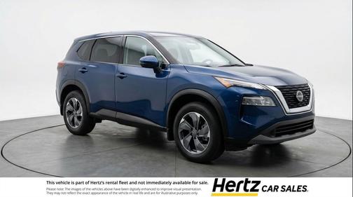 Deep Ocean Blue Pearl 2025 Nissan Rogue SV