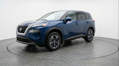 Deep Ocean Blue Pearl 2025 Nissan Rogue SV