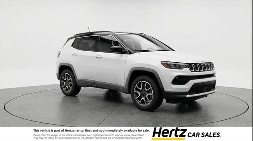 Bright White Clearcoat 2025 Jeep Compass Trailhawk
