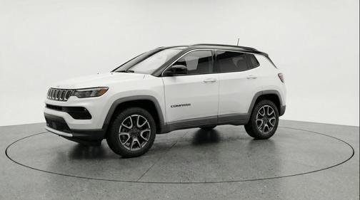 Bright White Clearcoat 2025 Jeep Compass Trailhawk
