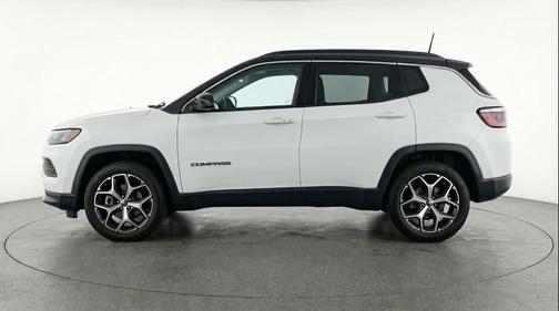 Bright White Clearcoat 2025 Jeep Compass Limited