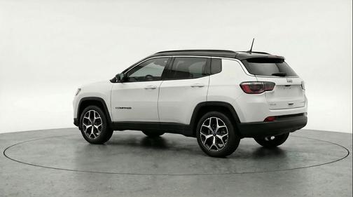 Bright White Clearcoat 2025 Jeep Compass Limited