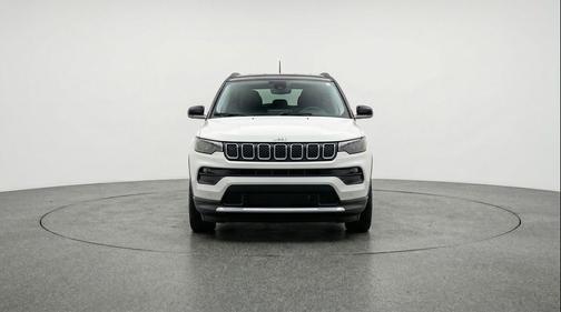 Bright White Clearcoat 2025 Jeep Compass Limited