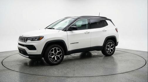 Bright White Clearcoat 2025 Jeep Compass Limited