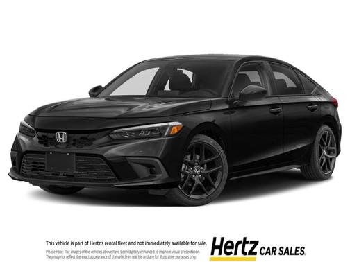 Crystal Black Pearl 2024 Honda Civic Sport