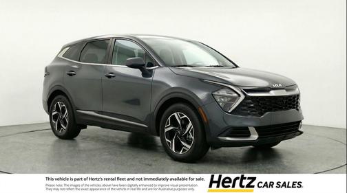 Gravity Gray 2025 Kia Sportage LX