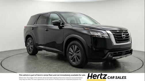 Super Black 2025 Nissan Pathfinder SV 4WD