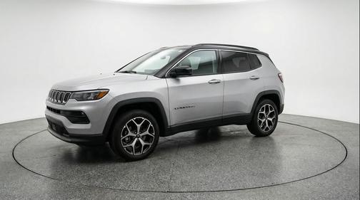 Silver Zynith Metallic Clearcoat 2025 Jeep Compass Limited