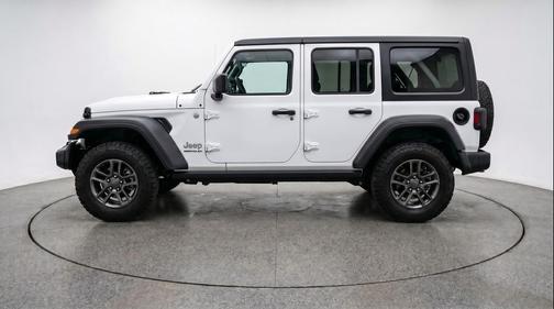 Bright White Clearcoat 2025 Jeep Wrangler Sport S