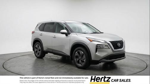 Brilliant Silver Metallic 2025 Nissan Rogue SV