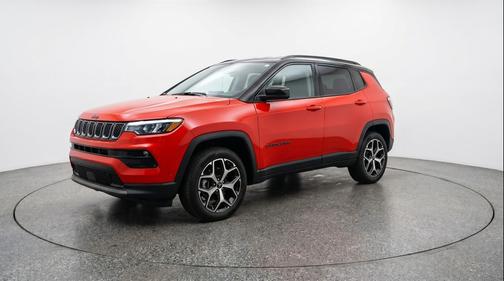 Red Hot Pearlcoat 2025 Jeep Compass Limited