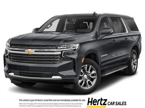 Dark Ash Metallic 2024 Chevrolet Suburban LT