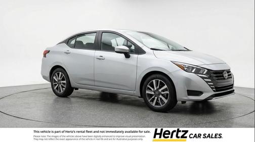 Brilliant Silver Metallic 2025 Nissan Versa 1.6 SV