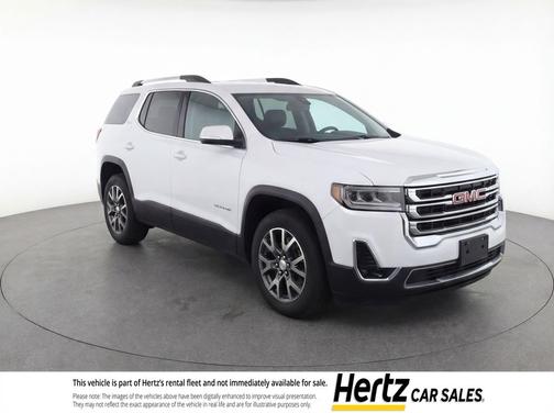 Summit White 2023 GMC Acadia FWD SLT