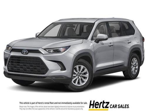 Celestial Silver Metallic 2025 Toyota Highlander LE