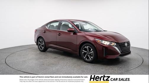 Rosewood Metallic 2025 Nissan Sentra SV