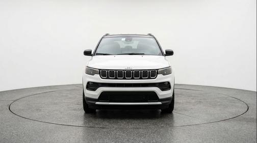 Bright White Clearcoat 2025 Jeep Compass Limited