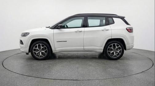 Bright White Clearcoat 2025 Jeep Compass Limited