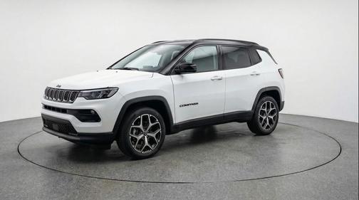 Bright White Clearcoat 2025 Jeep Compass Limited