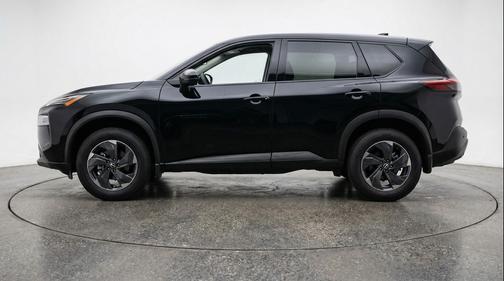 Super Black 2025 Nissan Rogue SV