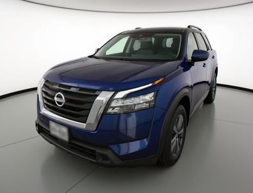 Deep Ocean Blue Pearl 2025 Nissan Pathfinder SV 4WD