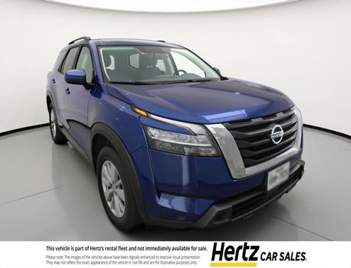 Deep Ocean Blue Pearl 2025 Nissan Pathfinder SV 4WD
