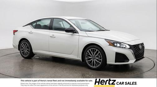 Glacier White 2025 Nissan Altima SV FWD