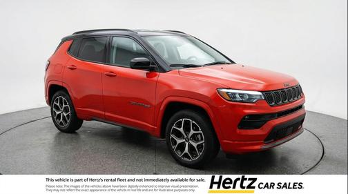 Red Hot Pearlcoat 2025 Jeep Compass Limited