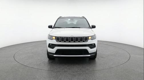 Bright White Clearcoat 2025 Jeep Compass Limited