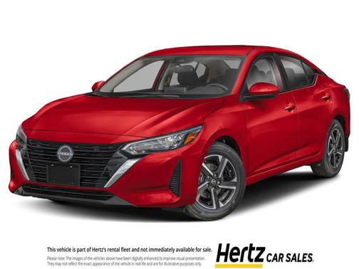 Scarlet Ember Tintcoat 2024 Nissan Sentra SV