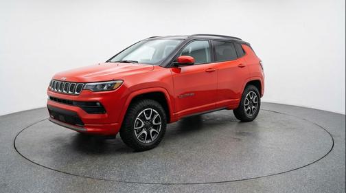 Red Hot Pearlcoat 2025 Jeep Compass Trailhawk